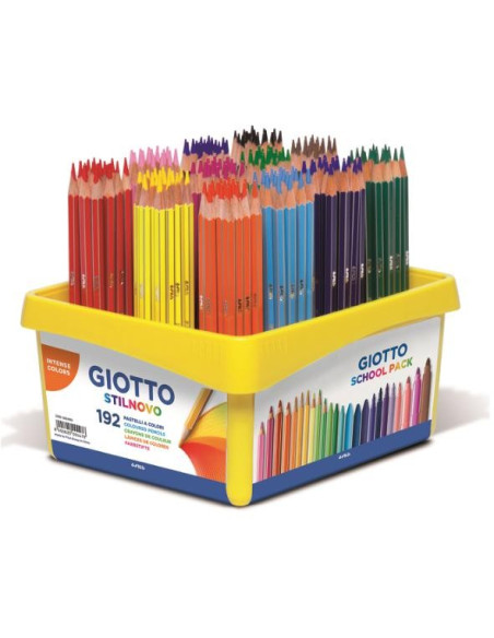 ▷ LAPICEROS COLOR GIOTTO STILNOVO SCHOOLPACK 192UDS | Taine - Imagen 1