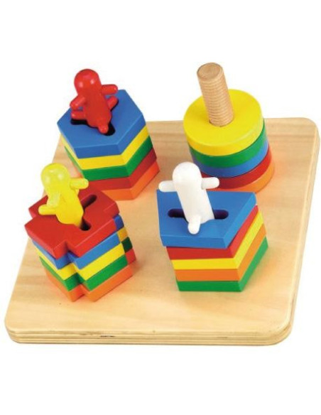 ▷ APILABLES MADERA 4 ROSCAS SMART | Taine - Imagen 1