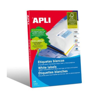 ▷ ETIQUETAS API BLANCAS CANTOS RECTOS | Taine - Imagen 2