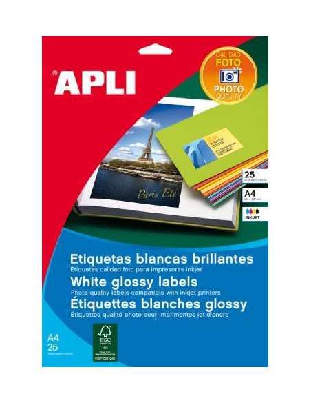 ▷ ETIQUETAS GLOSSY | Taine - Imagen 1