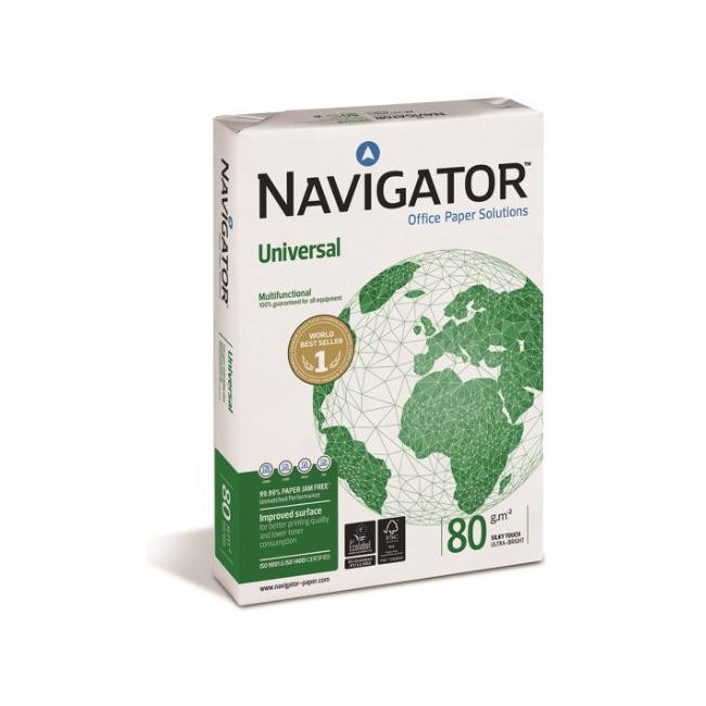 ▷ PAPEL 80GR NAVIGATOR UNIVERSAL 500HJ | Taine - Imagen 2