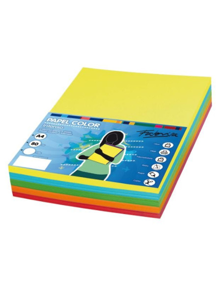 ▷ PAPEL COLORES FABRISA SURTIDOS | Taine - Imagen 1