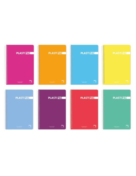 ▷ CUADERNOS PLASTIPAC 80 HOJAS | Taine - Imagen 1