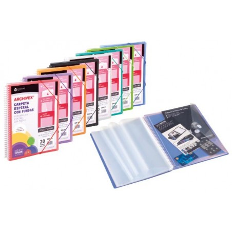 ▷ CARPETA CARCHIVO FUNDAS ESPIRAL PERSONALIZABLE | Taine - Imagen 1