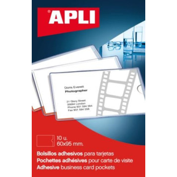 ▷ BOLSILLOS APLI ADHESIVOS PORTADOCUMENTOS | Taine - Imagen 2