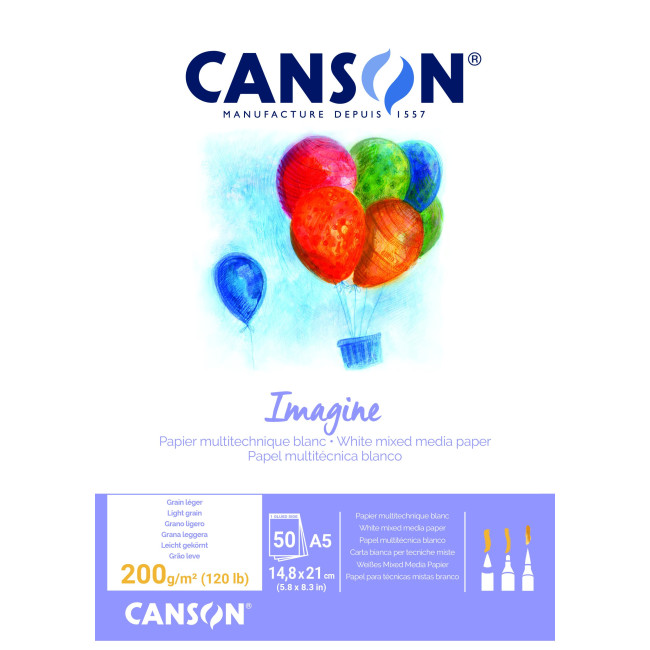 ▷ LÁMINAS CANSON DE DIBUJO IMAGINE | Taine - Imagen 2