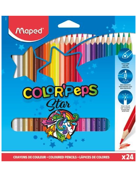 ▷ LAPICEROS DE COLORES COLOR'PEPS | Taine - Imagen 2