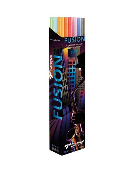 ▷ PAPEL KRAFT FABRIANO VERJURADO COLORES 25 METROS | Taine - Imagen 1