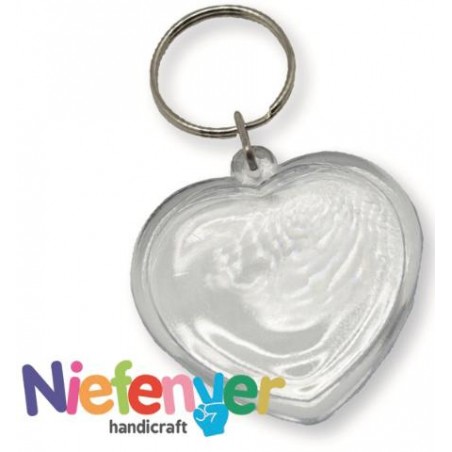 ▷ LLAVEROS DE PLÁSTICO CRISTAL | Taine - Imagen 1