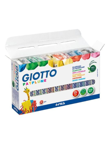 ▷ PLASTILINA GIOTTO PATPLUME SURTIDOS | Taine - Imagen 2