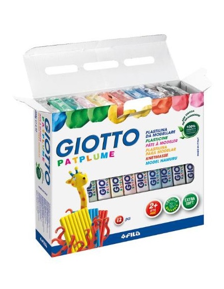 ▷ PLASTILINA GIOTTO PATPLUME SURTIDOS | Taine - Imagen 3