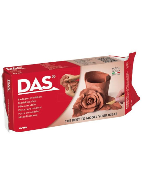 ▷ PASTA DAS DE MODELAR BLANCA Y TERRACOTA | Taine - Imagen 2