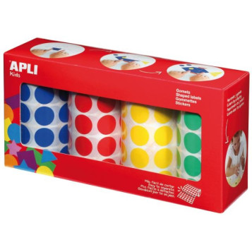 ▷ GOMETS APLI REDONDOS PACK 4 ROLLOS | Taine - Imagen 2