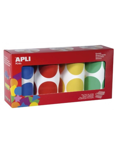 ▷ GOMETS APLI EN PACK DE 4 ROLLOS TAMAÑO XXL | Taine - Imagen 1