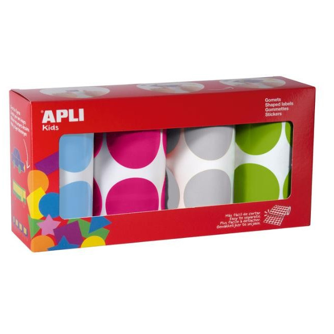 ▷ GOMETS APLI EN PACK DE 4 ROLLOS TAMAÑO XXL | Taine - Imagen 2
