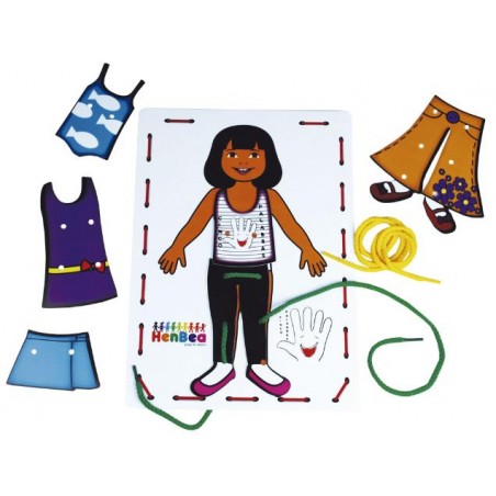▷ MUÑECA PARA HILAR SOLIDARIA CHELE HENBEA | Taine - Imagen 1