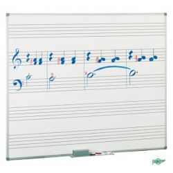 Imagen 2 - ▷ PIZARRA FAIBO BLANCA CON PENTAGRAMAS | Taine ▷ PIZARRA FAIBO BLANCA CON PENTAGRAMAS | Taine - Imagen 2