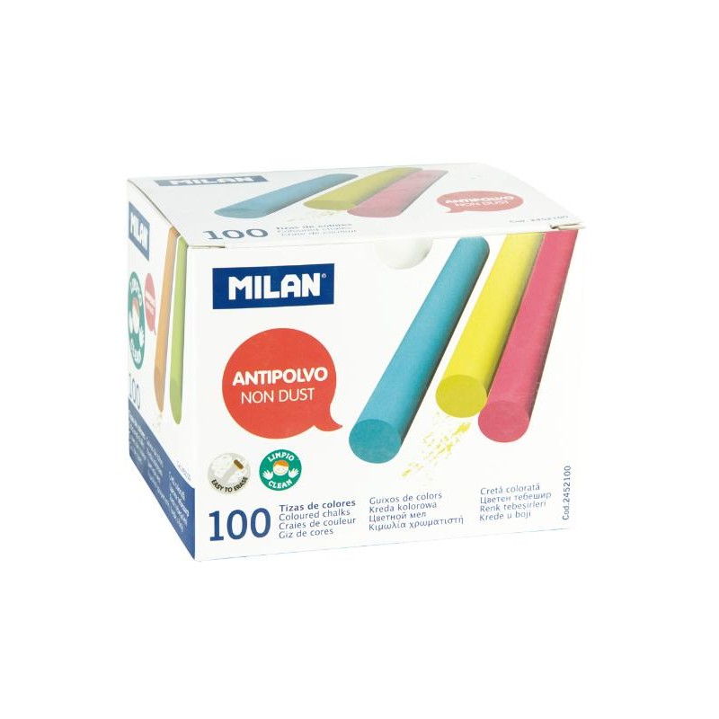 Imagen 3 - ▷ TIZAS MILAN DECARBONATO ANTIPOLVO: | Taine ▷ TIZAS MILAN DECARBONATO ANTIPOLVO: | Taine - Imagen 3