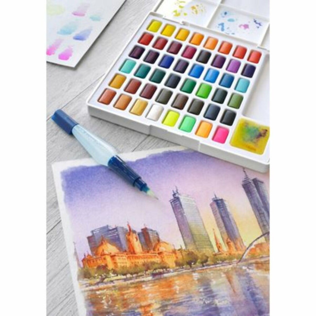 ▷ ESTUCHE ACUARELAS CREATIVE 48UND FABER CASTELL | Taine - Imagen 1