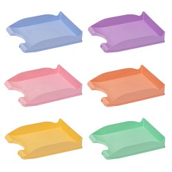 Imagen 1 - ▷ BANDEJA FAIBO APILABLE COLORES PASTEL | Taine ▷ BANDEJA FAIBO APILABLE COLORES PASTEL | Taine - Imagen 1