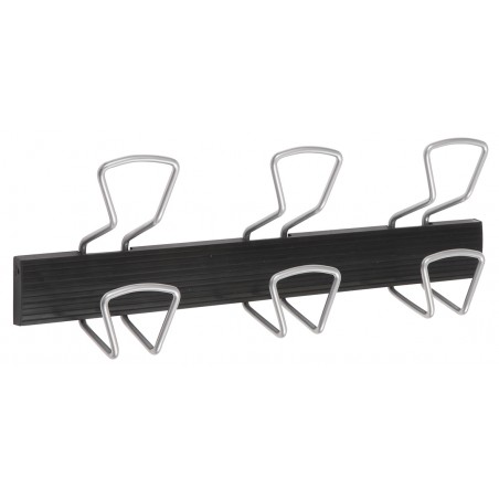 ▷ PERCHERO DE PARED CON COLGADORES DOBLES | Taine - Imagen 1