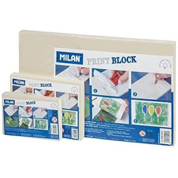 ▷ PLANCHA MILAN GRABRADO "PRINT BLOCK" | Taine - Imagen 2