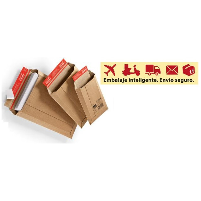 ▷ BOLSAS DE CARTÓN CORRUGADO EXTRA FUERTE CON FUELLE | Taine - Imagen 1
