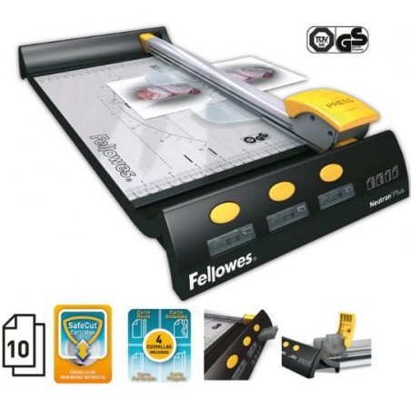 ▷ CIZALLA FELLOWES NEUTRON PLUS A4 DE RODILLO | Taine - Imagen 1
