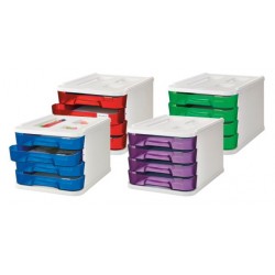 ▷ MÓDULO FAIBO 4 CAJONES FLUOR | Taine - Imagen 1