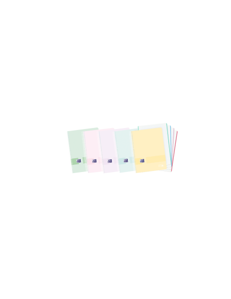 ▷ CUADERNO OXFORD A6 120HJ 90G 5X5 T/P PASTEL | Taine - Imagen 1