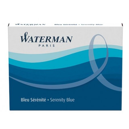 ▷ CARTUCHOS WATERMAN DE TINTA STANDARD AZUL FLORIDA 8 UDS | Taine - Imagen 1