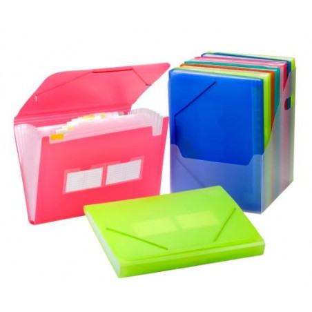 ▷ CARPETA CARCHIVO FUELLE CORDEÓN POLIPROPILENO | Taine - Imagen 1