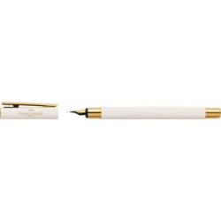 ▷ PLUMA FABER CASTELL NEO SLIM GOLD ED LIM BLANCO/ORO | Taine - Imagen 1