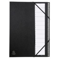 ▷ CLASIFICADOR EXACOMPTA LOMO EXTENSIBLE PESTAÑAS IMPRESAS | Taine - Imagen 2