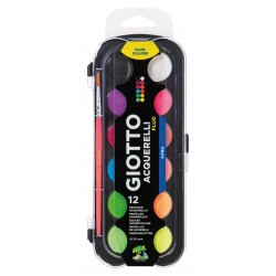 Imagen 1 - ▷ ESTUCHE GIOTTO 12 ACUARELAS FLUOR | Taine ▷ ESTUCHE GIOTTO 12 ACUARELAS FLUOR | Taine - Imagen 1