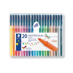 Imagen 1 - ▷ ROTULADORES STAEDTLER TRIPLUS COLOR 323 ESTUCHE 20U | Taine ▷ ROTULADORES STAEDTLER TRIPLUS COLOR 323 ESTUCHE 20U | Taine - Imagen 1