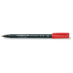 Imagen 1 - ▷ ROTULADOR STAEDTLER PERMANENTE M 1MM ROJO LUMOCOLOR 317 | Taine ▷ ROTULADOR STAEDTLER PERMANENTE M 1MM ROJO LUMOCOLOR 317 | Taine - Imagen 1