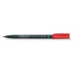 ▷ ROTULADOR STAEDTLER PERMANENTE S 0,4MM ROJO LUMOCOLOR 313 | Taine - Imagen 1