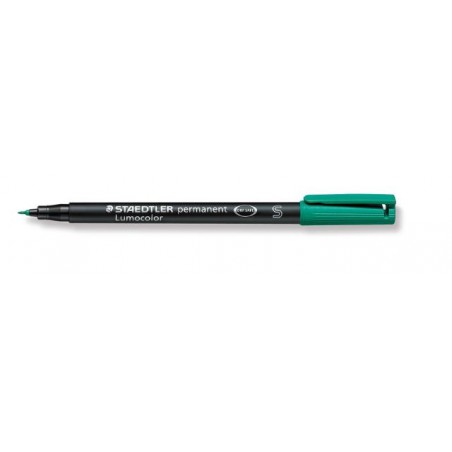 ▷ ROTULADOR STAEDTLER PERMANENTE S 0,4MM VERDE LUMOCOLOR 313 | Taine - Imagen 1