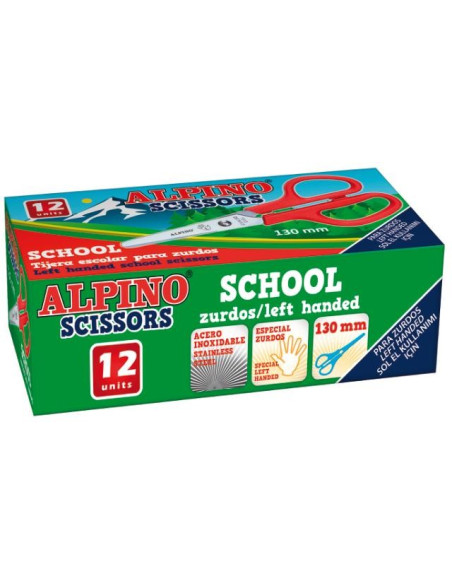 ▷ TIJERAS ALPINO SCHOOL ZURDOS | Taine - Imagen 3