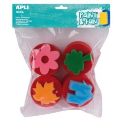 ▷ SELLOS APLI DE ESPONJA JUMBO 4U | Taine - Imagen 1