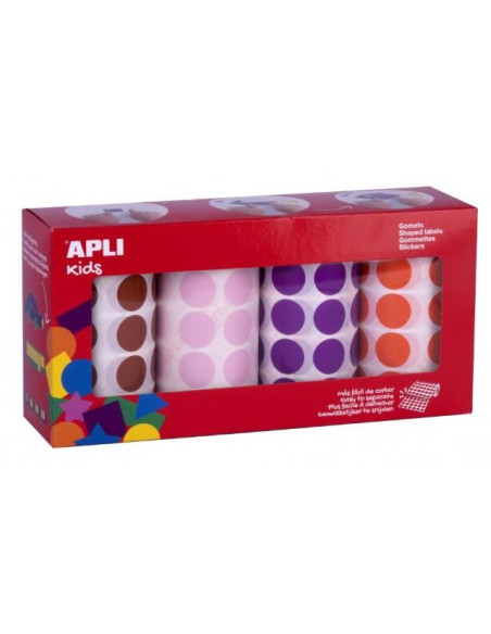 ▷ GOMETS APLI REDONDOS PACK 4 ROLLOS | Taine - Imagen 6