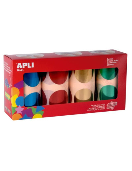 ▷ GOMETS APLI EN PACK DE 4 ROLLOS TAMAÑO XXL | Taine - Imagen 6