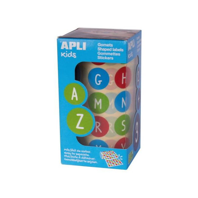 ▷ GOMETS APLI NÚMEROS Y LETRAS MULTICOLOR | Taine - Imagen 6