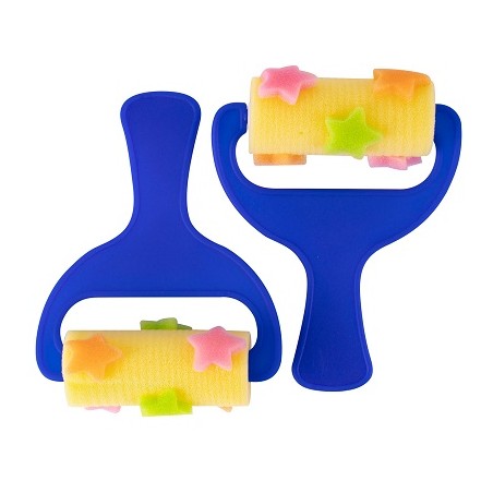 ▷ RODILLOS APLI DE ESPONJA CON FORMAS - 2 UDS. APLI | Taine - Imagen 1