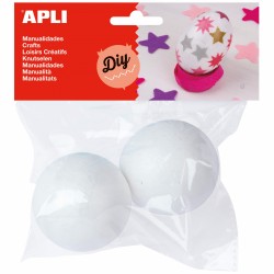 Imagen 1 - ▷ BOLAS APLI POREXPAN Ø60MM. 2U. | Taine ▷ BOLAS APLI POREXPAN Ø60MM. 2U. | Taine - Imagen 1