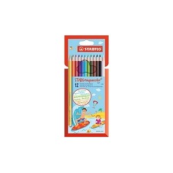 Imagen 1 - ▷ LAPICEROS ACUARELABLES CJ.12 UDS STABILO AQUACOLOR | Taine ▷ LAPICEROS ACUARELABLES CJ.12 UDS STABILO AQUACOLOR | Taine - Imagen 1