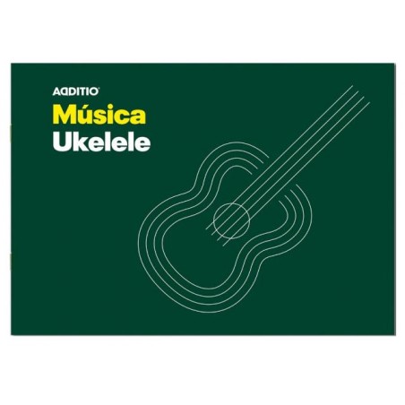 ▷ CUADERNO MUSICA UKELELE 4 TETRAGRAMAS | Taine - Imagen 1
