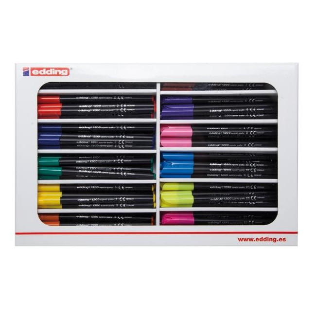 ▷ ROTULADORES EDDING 1200 COLORES | Taine - Imagen 6