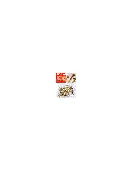 ▷ BOLSA 40U CASCABELES ORO Y PLATA APLI | Taine - Imagen 1